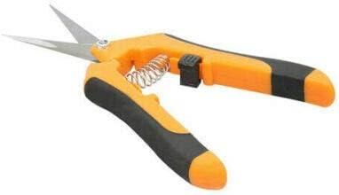 Gardening Hand Pruner Pruning Shear with Straight Stailess Steel Blades