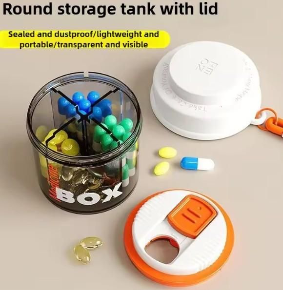 Medicine Pill Mini  Organizer Container